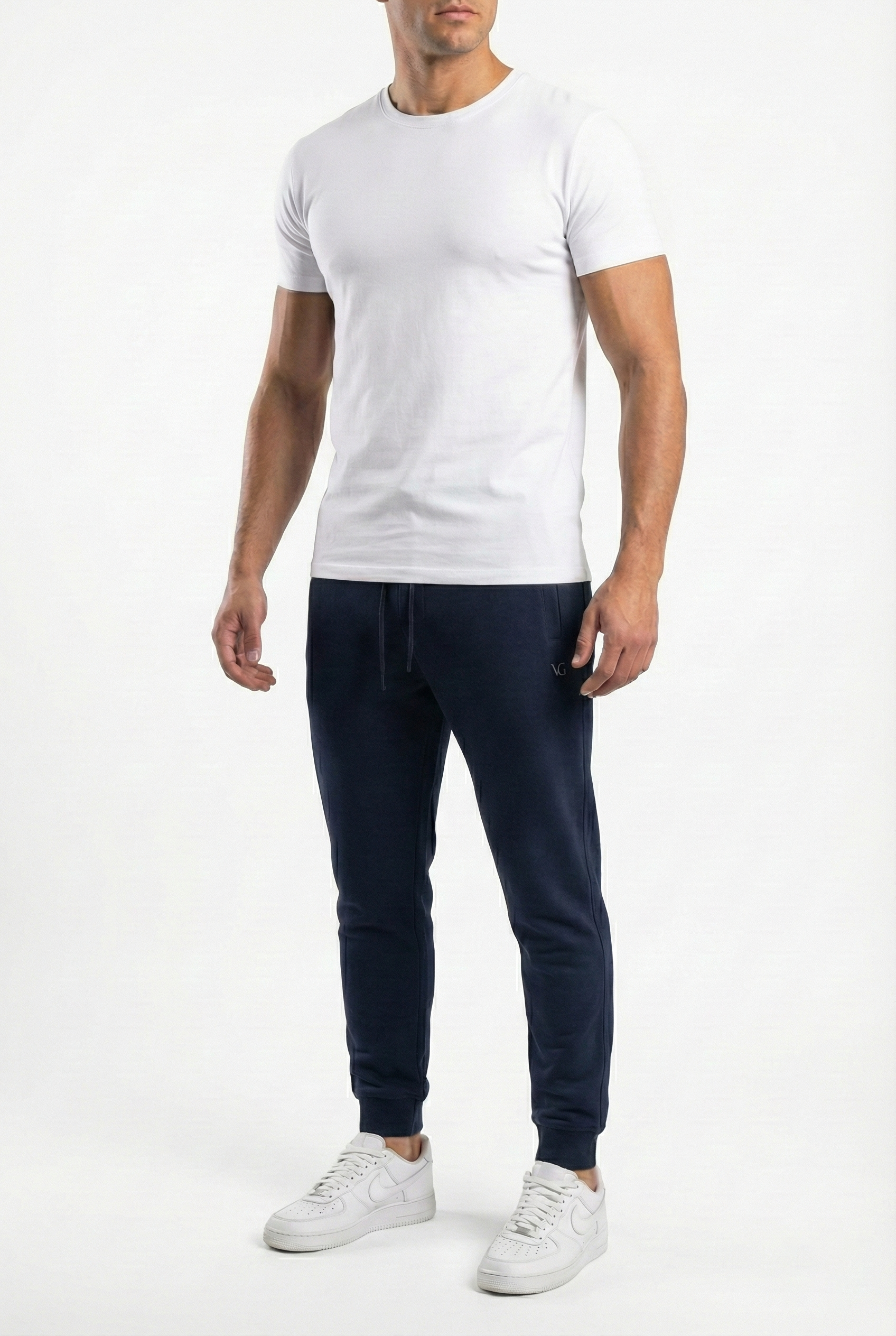 Compact Kumaş 2 İplik VG Logo Eşofman Altı