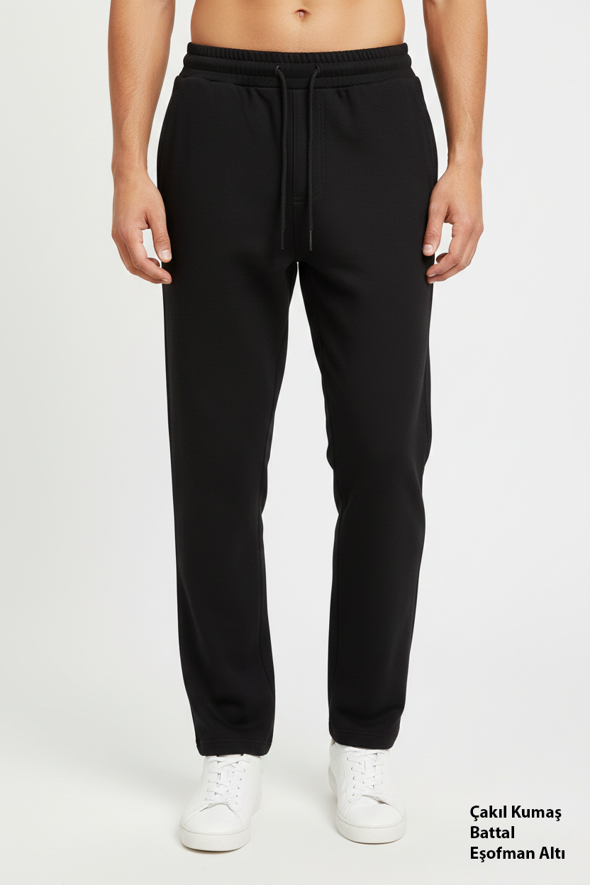 Çakıl Kumaş Battal Eşofman Altı