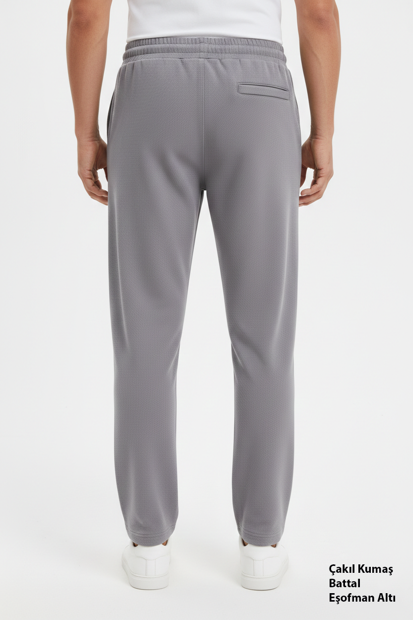 Çakıl Kumaş Battal Eşofman Altı