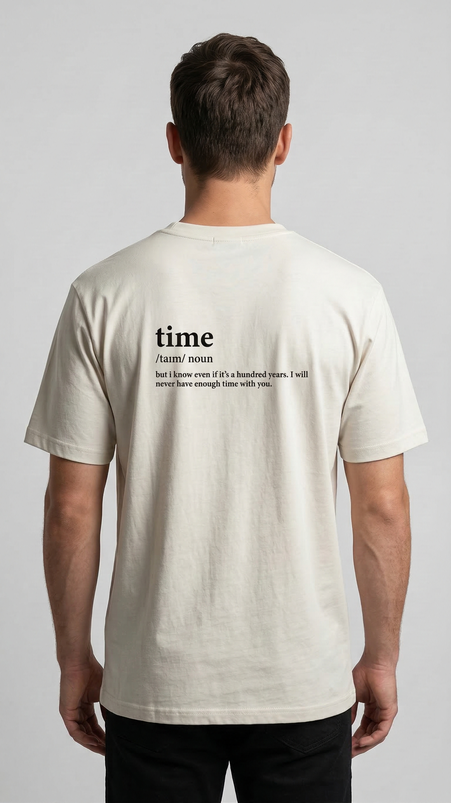 30/2 Time Serisi Oversize Erkek Tişört