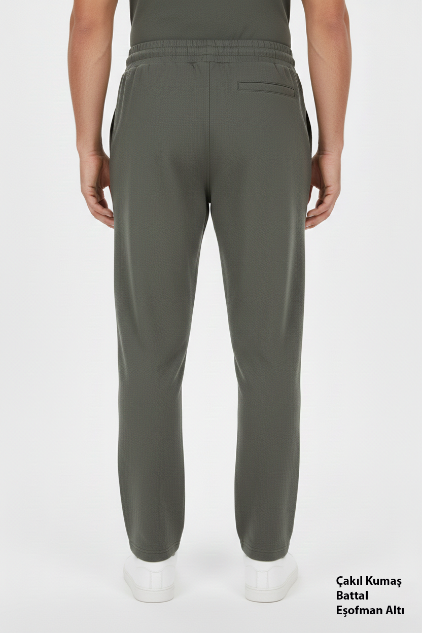 Çakıl Kumaş Battal Eşofman Altı