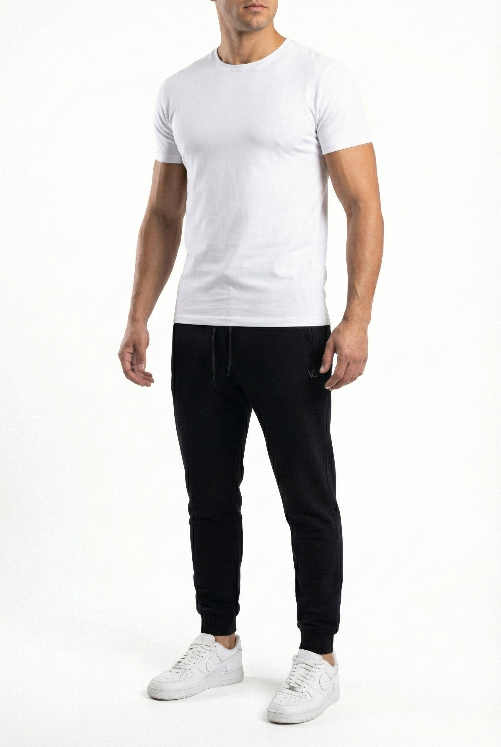 Compact Kumaş 2 İplik VG Logo Eşofman Altı