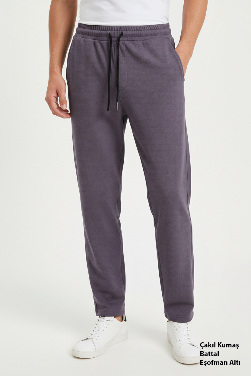 Çakıl Kumaş Battal Eşofman Altı